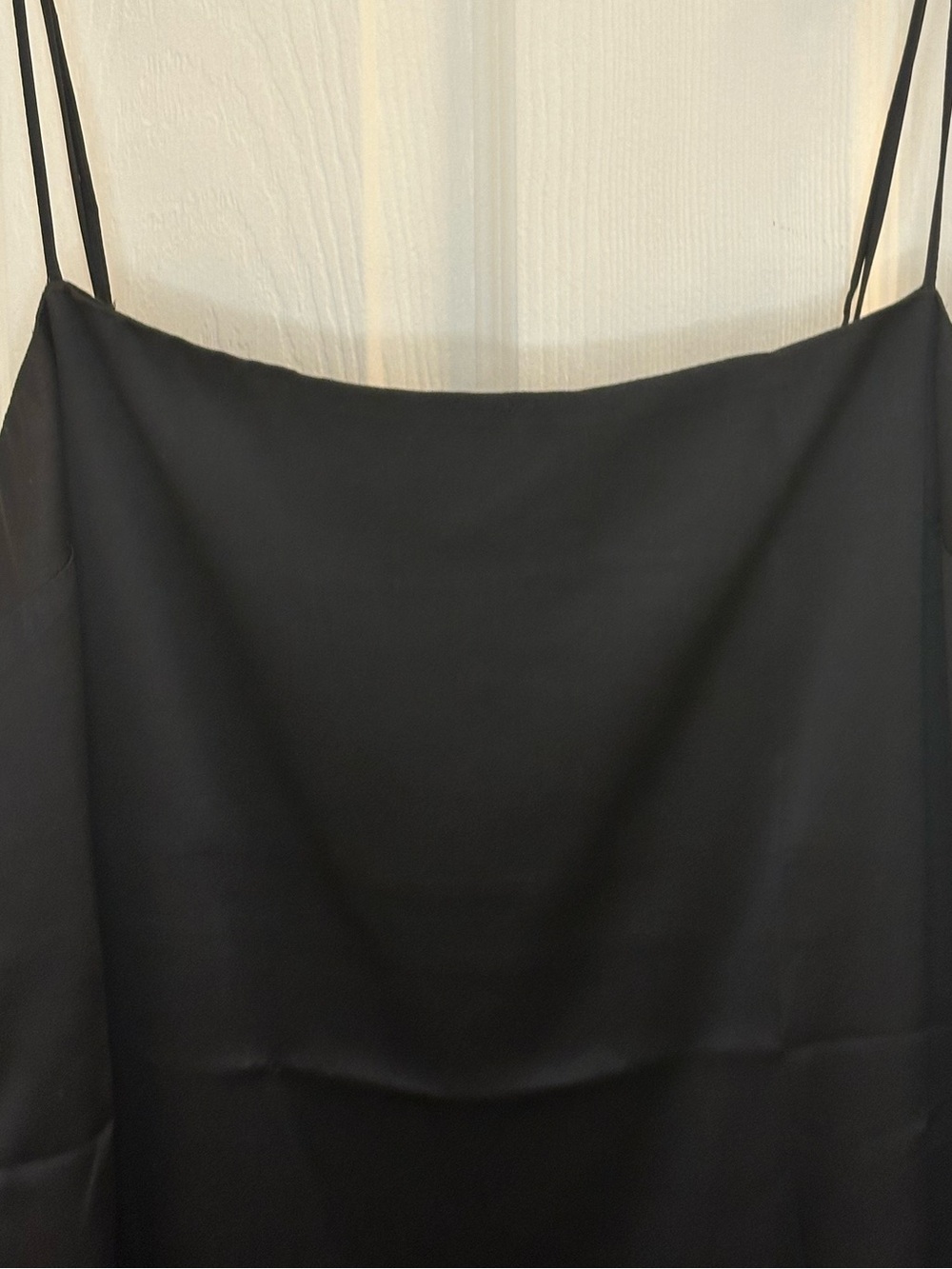 Reformation Black Satin Slip Mini Dress - Picture 7 of 11